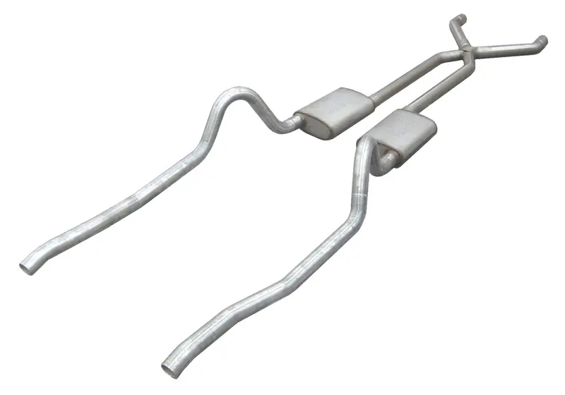 Pypes Sma10R Crossmember-Back Exhaust – X-Pipe System For 1967–1973 Mopar A-Body With Split Dual Exit 1