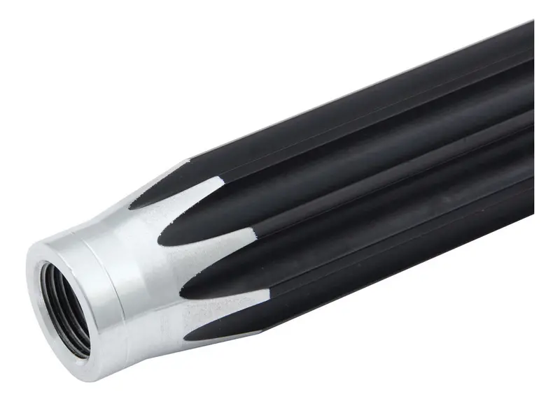 Quick Fuel Racing 08-120 8Mm Aluminum Scalloped Tubing – 12-Inch Length For Fuel And Nitrous Systems 1