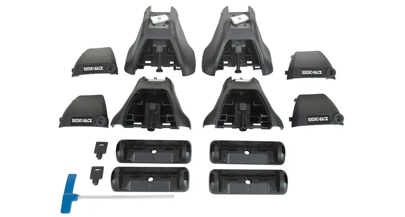 Rhino-Rack Ja5376 Heavy-Duty Multi-Fit Roof Rack System – 2500 Series 1