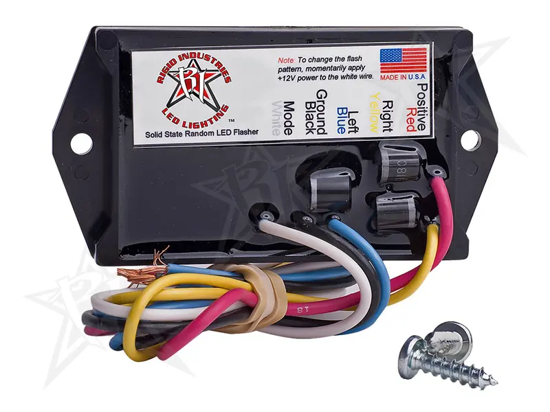 Rigid Industries 3-Amp Led Flasher Module – 12V Dc, Compatible With Rigid Lighting Systems (Model 40312) 1