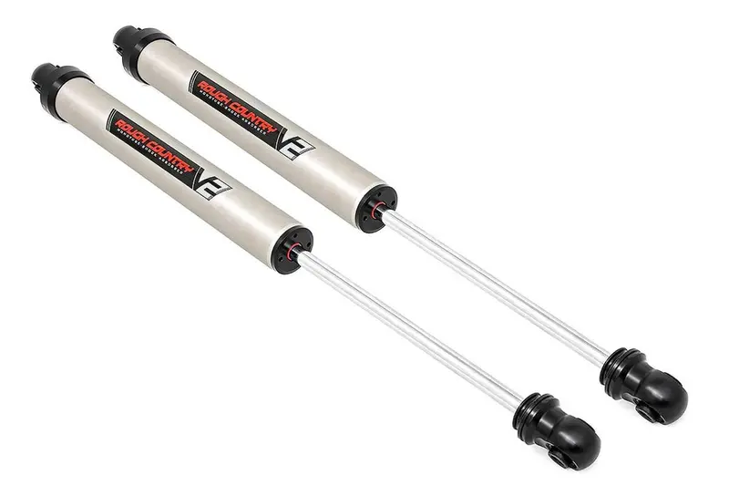 Rough Country 760744_Q Monotube Rear Shock Pair – Designed For 1994–2002 Dodge Ram 3500 4Wd, 5–8-Inch Lift Applications 1