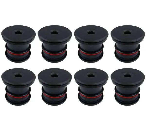 S&B Silicone Body Mount Kit – 8-Piece Set For 2008–2016 Ford F-250/F-350 Powerstroke Crew Cabs 1