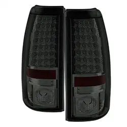 Spyder Auto 5001764 Led Tail Light Pair – Smoke Lens, 28-Led Design, Plug-And-Play With Oem Bulbs 1