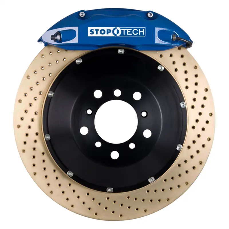 Stoptech 83.055.4300.24 Big Brake Kit – Front, Two-Piece Floating Rotor System 1