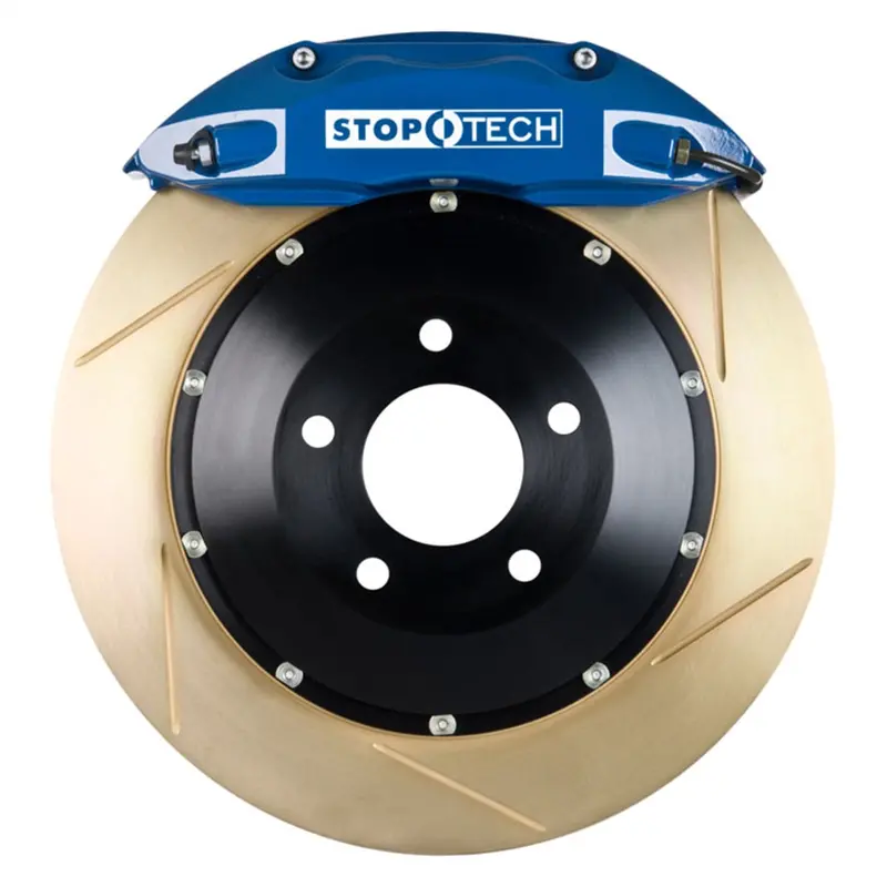 Stoptech 83.F15.004G.23 Big Brake Kit – Two-Piece Rear Rotor With Aluminum Hat 1