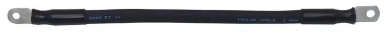 Taylor Cable 30213 Heavy-Duty Battery Cable – 13-Inch Length, 2 Awg Gauge, Black Insulation, Sold Individually 1