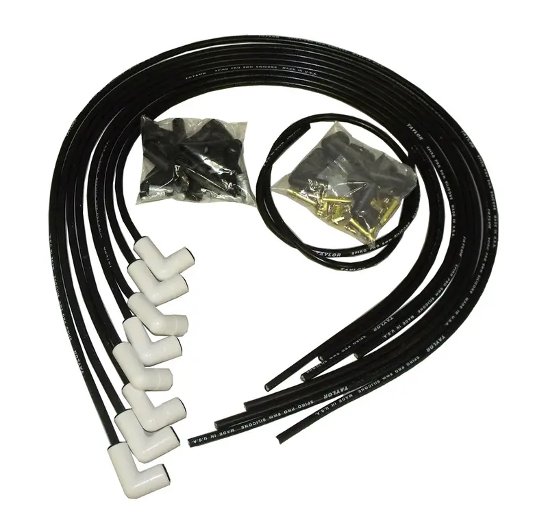 Taylor Cable 75246 8Mm Spiro-Pro Ignition Wire Set – Low-Resistance Spark Delivery 1