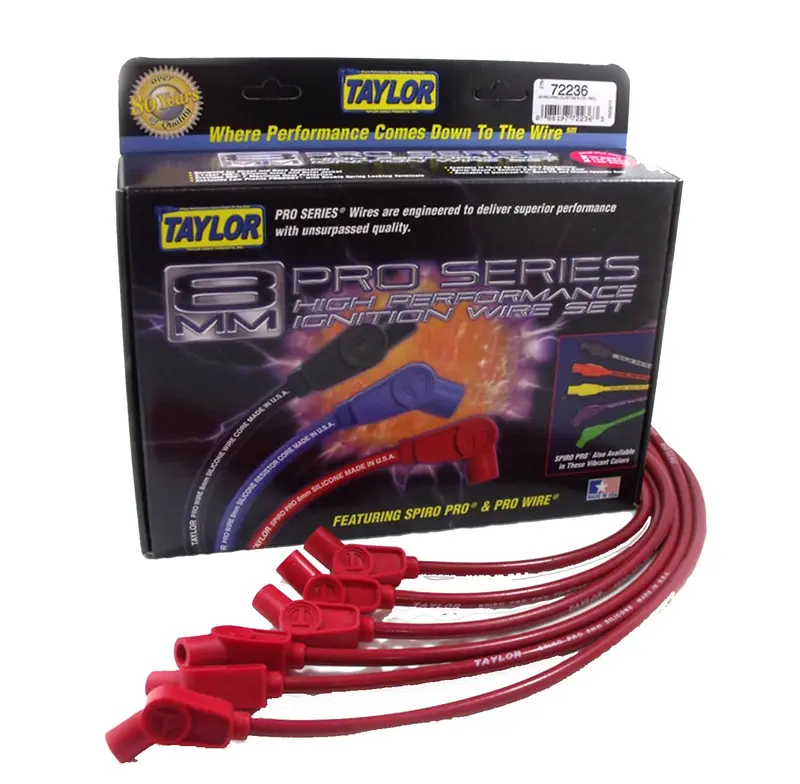 Taylor Cable 8Mm Spiro-Pro Ignition Wire Set – Part Number 74245 1