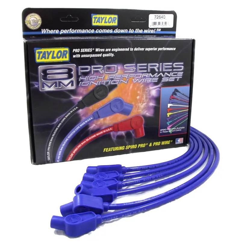 Taylor Cable Spiro-Pro 8Mm High-Performance Ignition Wire Set – Model 74662 1