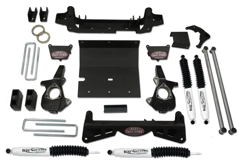 Tuff Country 16992Kn 6-Inch Lift Kit With Subframe Brackets & Sx8000 Shocks – 2001–2006 Gm Silverado/Sierra 1500Hd 1