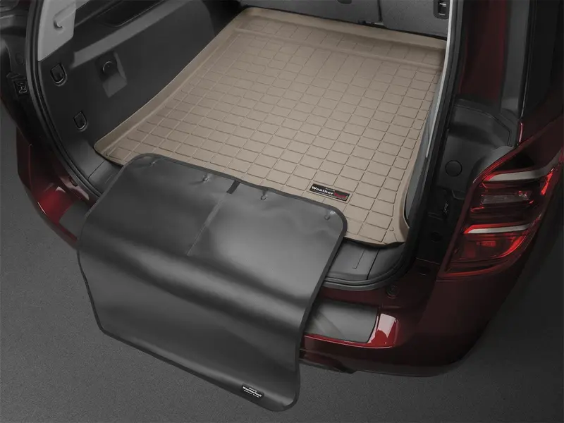 Weathertech 411364Sk Tan Cargo Liner With Bumper Protector — Fits Behind Second Row 1
