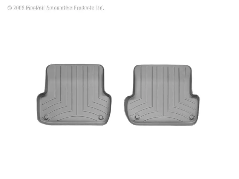 Weathertech Digitalfit 2Nd-Row Floor Liners – Gray, Precision Trimmed For Exact Fit 1