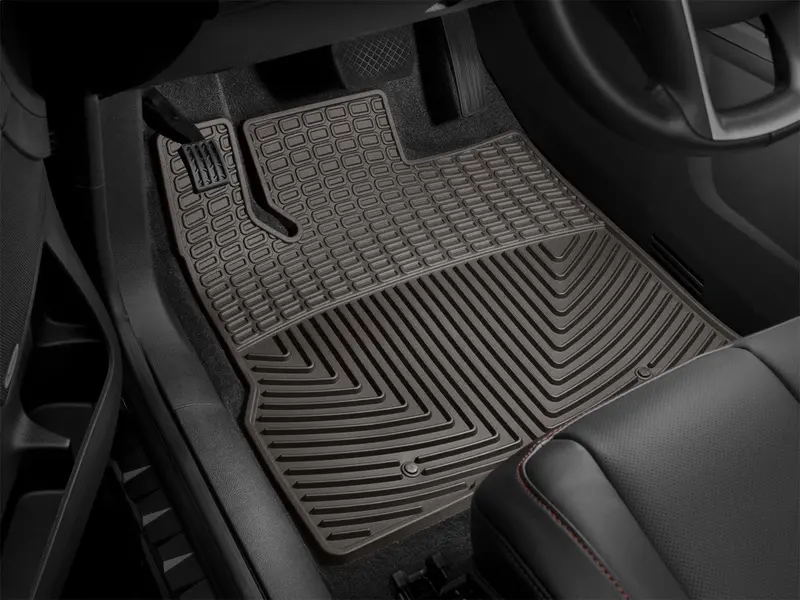 Weathertech W542Co All-Weather Cocoa Rubber Floor Mats – Third Row 1