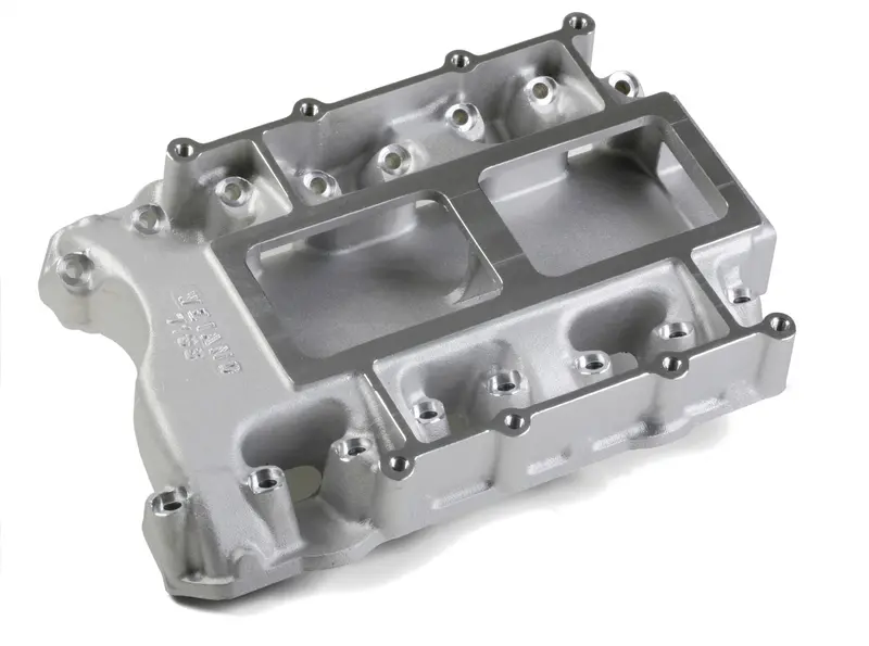 Weiand 7138Win Supercharger Intake Manifold – Compatible With 6-71 & 8-71 Blowers 1