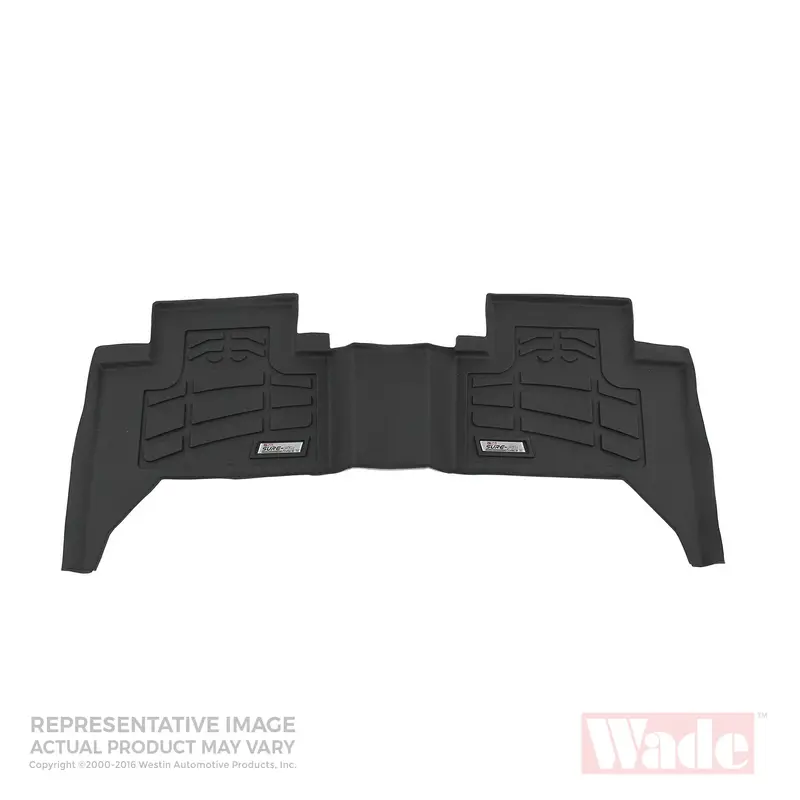 Westin Sure-Fit Rear Floor Liner – Gray, Precision-Cut (72-124007) 1