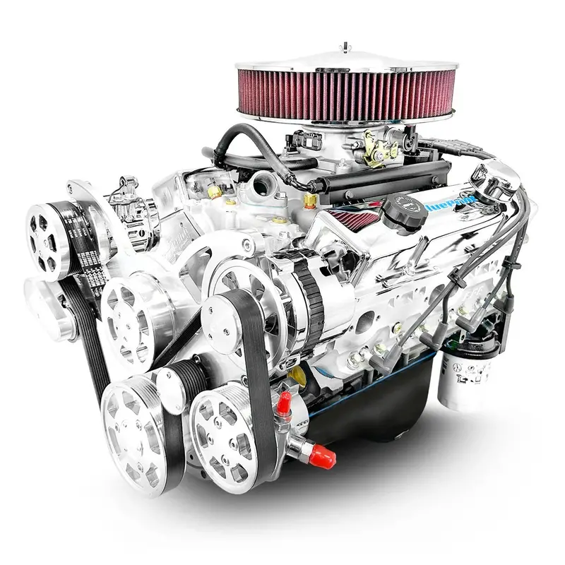 Blueprint Engines Bp38318Mpfik 383Ci Small-Block Chevrolet Crate Engine With Multi-Point Fuel Injection And Pulley Kit 1