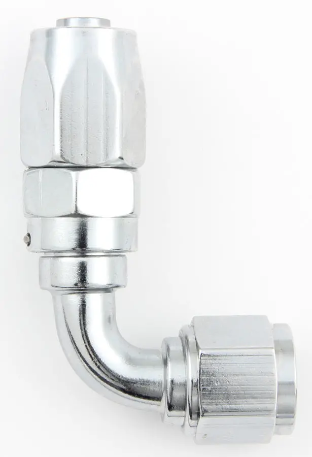 Fragola Pro-Flow Chrome 90° #6 An Hose Fitting – 229006-Ch 1