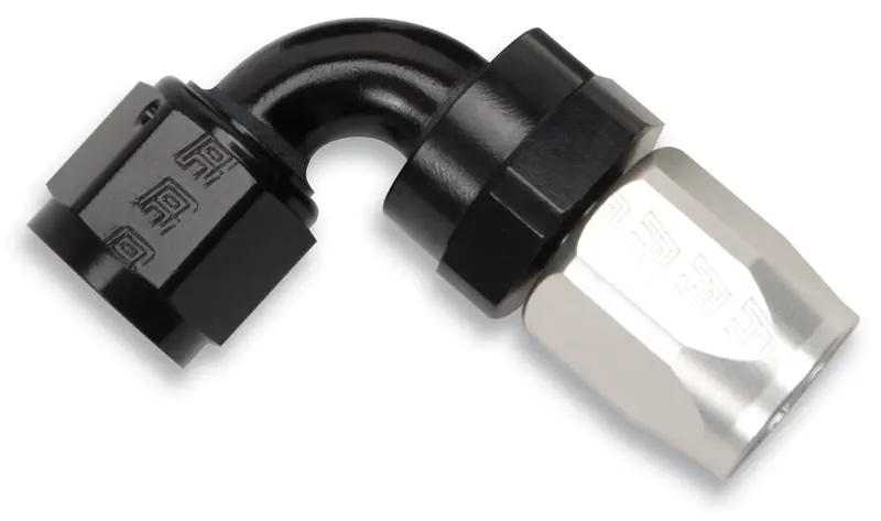 Russell Full-Flow Swivel 90° Hose End – An-6, High-Pressure Compatibility 2
