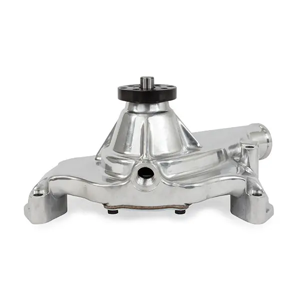Top Street Performance Aluminum Mechanical Water Pump – Bbc Mark Iv Short-Neck Reverse Rotation 1